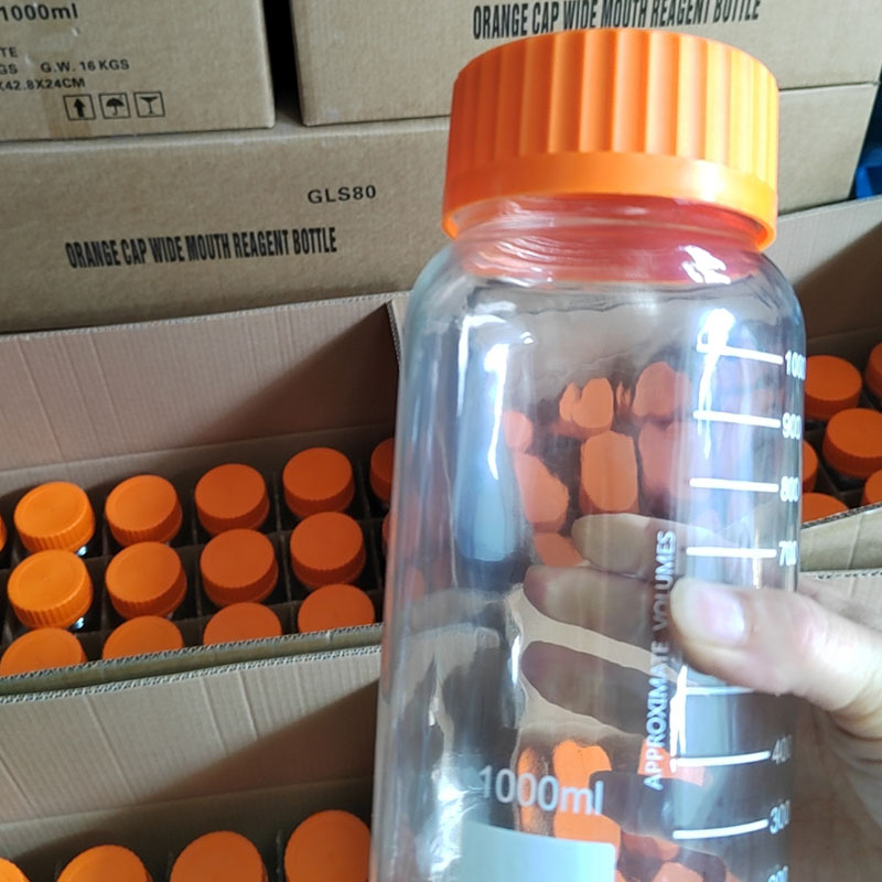 wide mouth 1000ml media bottles
