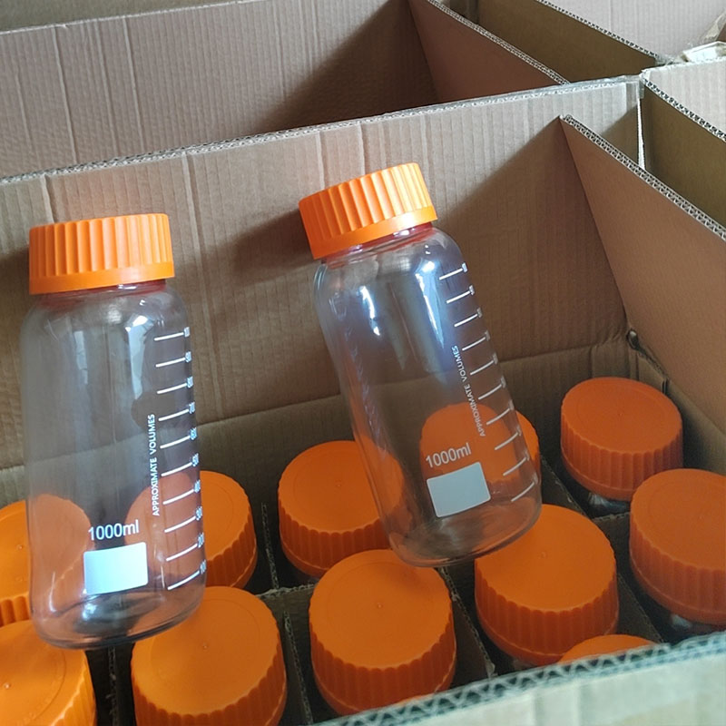 wide mouth 1000ml media bottles