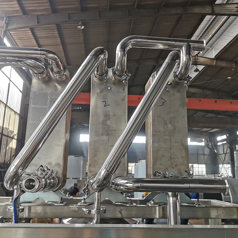 Falling film evaporator