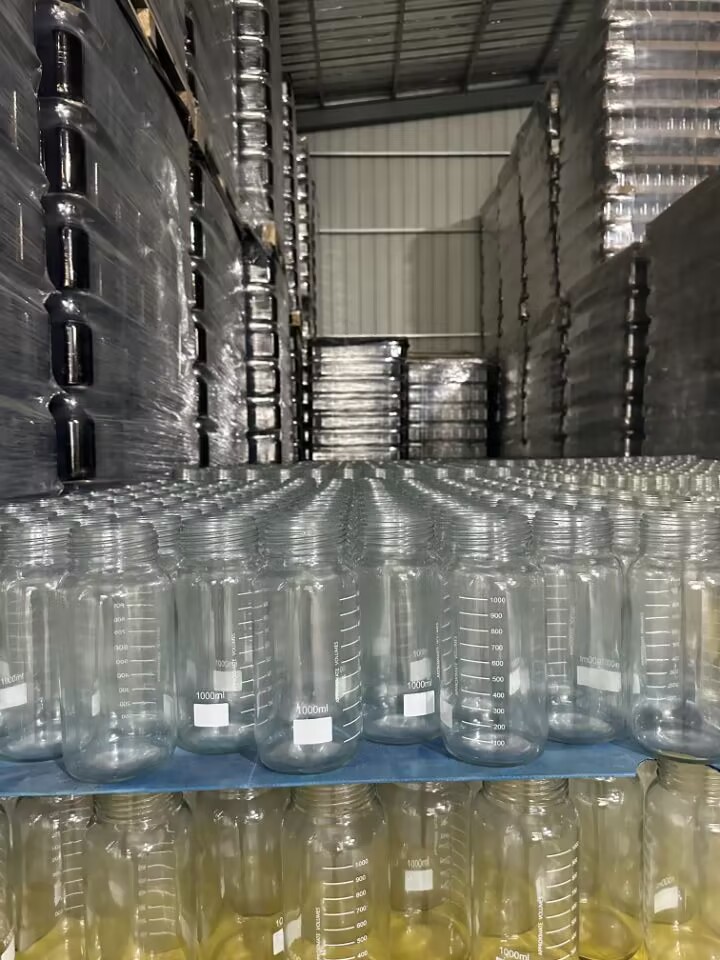 wide mouth 1000ml media bottles