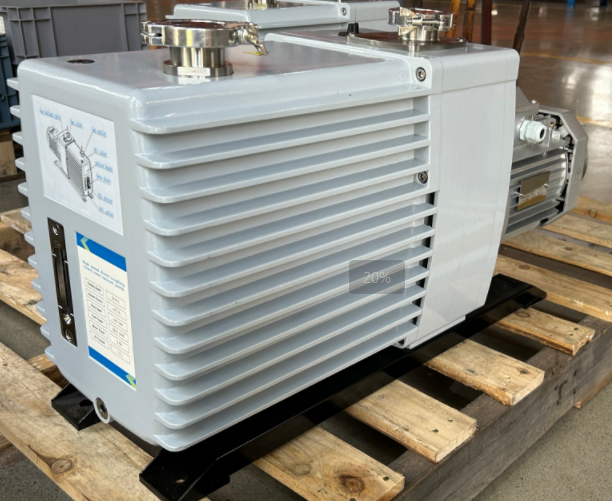 Rotary vane vacuum pump